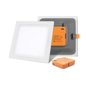 China 24 W Square LED Slim Panel Light Aluminum 2400LM 3000K Isolated IC Constant Driver on sale