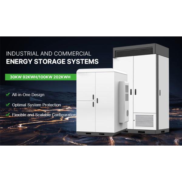 Hybrid Grid Industrial and Commercial Energy Storage With RS485 Communication Port