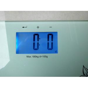 Wholesale strain-gauge sensor 6mm tempered glass Digital Body Fat Scales from china suppliers