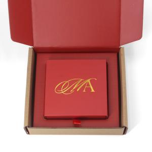 Custom Corrugated Foldable Gift Box OEM Eco Friendly Shipping Paper Jewellery
