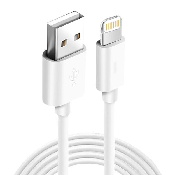 TPE OD3.5mm PVC USB Lightning Charging Cable Explosion Proof