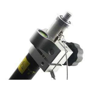 RTK Carbon Fibre Telescopic Pole Gnss 2.44m Black