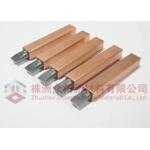 Spot Welding Tip Molybdenum Products For Copper Wire Welding , Silver Part