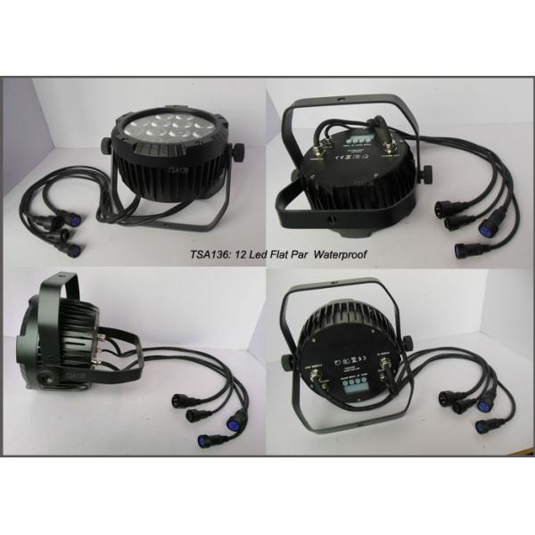 IP65 4 /5/6 in one Outdoor Waterproof Led Flat Par Lamps 12 Leds Outdoor Use TSA136