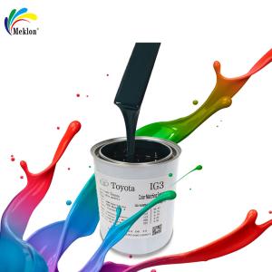 Scratch Resistant Automotive Paint - Black Gold Gray - Low Odor