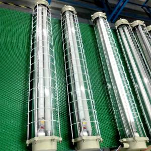 Wholesale Ex Tb IIIC T80°C Db 2*18w/2*36w Explosion Proof Fluorescent Light With 100lm/w Lamp Luminous Efficiency from china suppliers