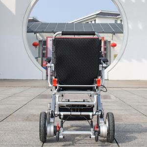 Lightweight Foldable Electric Wheelchair Brushless Motor Lithium