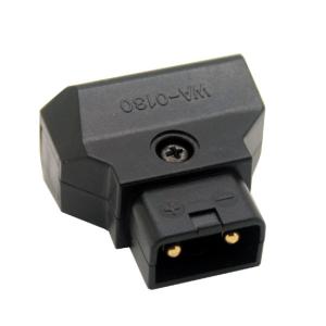 D-Tap Male Connector P Tap 2 Pin Right Angle Connector Powertap Connector For