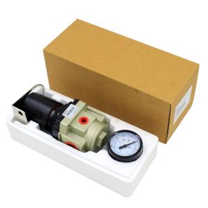 AR Series Precision Air Pressure Reducing Valve Black Color 1.0MPa
