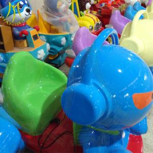Hansel electronic fiberglass token operated amusement kiddie ride for sale