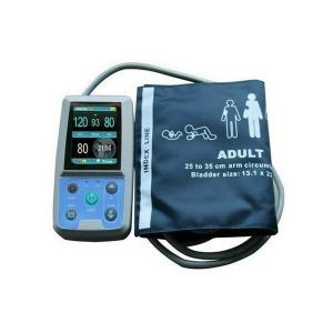 24 Hours Ambulatory NIBP Measure Function Blood Pressure Monitor