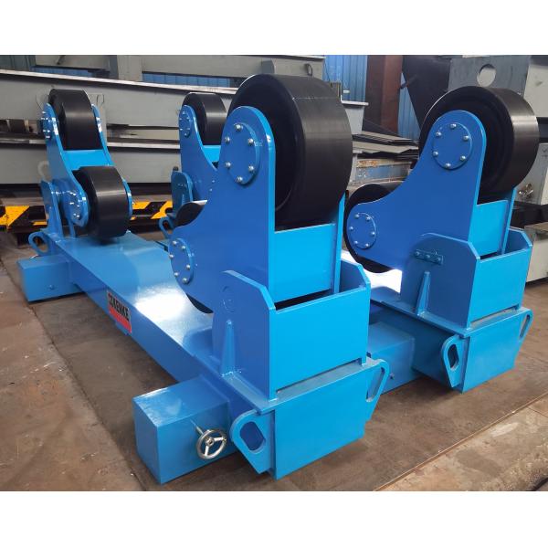 Quality Highly Adjustable Electric Self Aligned Welding Rotator 6-60m/h With PLC Control System for sale