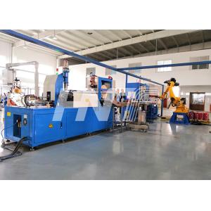 Cable Winding And Shrink film Packing Machine With Cable Coil Palletisers Stacks
