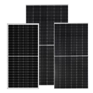 Half Cut Monocrystalline PV Solar Panel Practical Multiscene