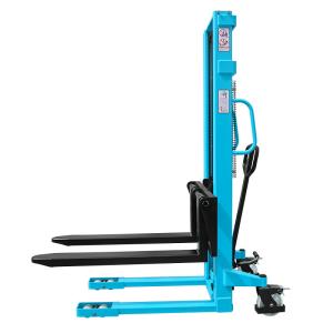 Manual Pallet Stacker Semi Electric 1.5T walkie Straddle leg