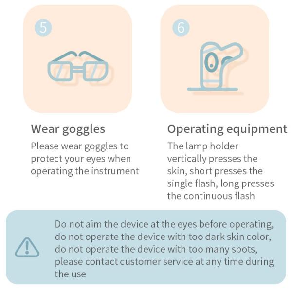 FCC 3.3cm2 IPL Hair Removal Machines 500000 Flashes