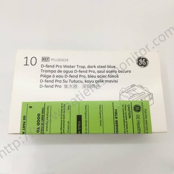 GE M1182629 D-Fend Pro Water Trap Dark Steel Blue For For Single Width CARESCAPE Respiratory Module 10pcs Per Box