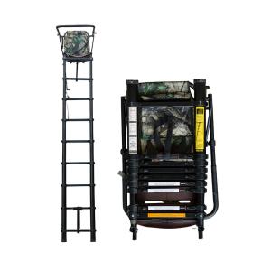 Telescopic Folding Extendable Portable Aluminium Ladder Hunting Tree Stand