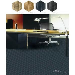 Modern Design Commercial Pink Carpet Tiles , Soft Office Floor Capet