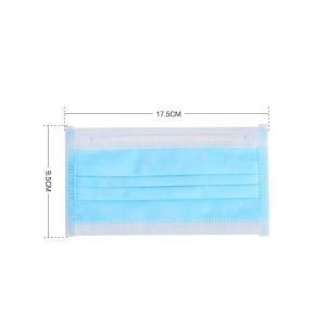 Wholesale Disposable Non Woven Fabric Mask Foldable With Adjustable Nose Clip from china suppliers