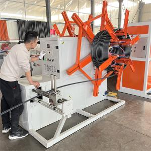 PLC Controlled Plastic Pipe Extrusion Machine 50-1000kg/h Output