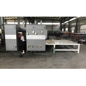 Buy cheap Custom 2380mm Table Rotary Carton Slotting Machine With Chain Feeding from wholesalers