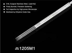 Wholesale 1205M1 Pre Sterilized Shaders Premium Tattoo Needles Round Shader Flat Magnums Dual Stacked Magnum from china suppliers