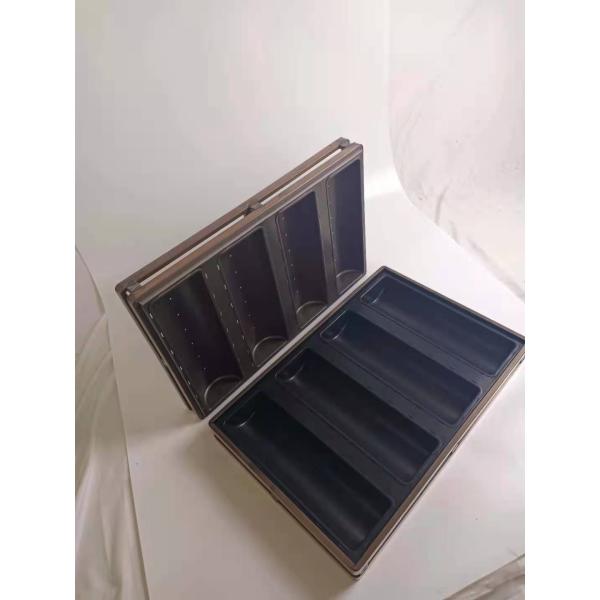 1.0mm thickness PTFE 4 Strapped Commercial Extra Long Loaf Pan