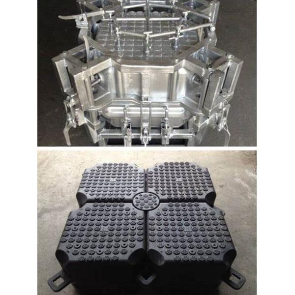 Rotational Molding Aluminum Mold Plastic Mooring Buoys Floating Pontoon Bridge Rotomolding Buoys