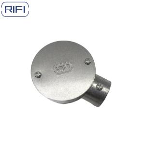 RIFI Emt Aluminum Junction Box Set Screw Type Angle Way Through Way