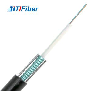 Single Mode Armoured GYXTW Fiber Optic Cable 2 / 4 / 6 / 8 / 12 / 16 / 24 Core