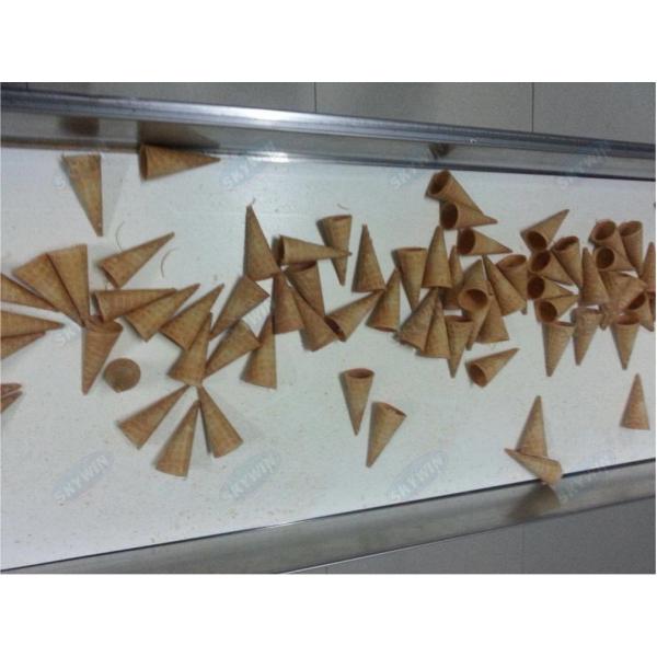 Industrial Ice Cream Roll Sugar cone Production Line Capacity 3500-4000pcs/Hour