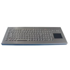 Washable Vandal Proof Industrial Keyboard with Touchpad and Desk Top in IP68