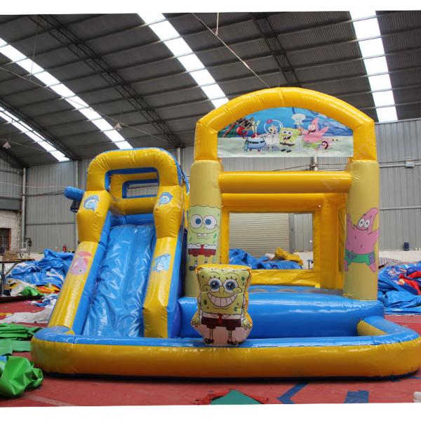 Commercial Water Slide Inflatable Castle for Kids Age Range 5 to 7 Years