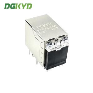 RJ45 USB Gigabit Integrated Filter Connector Ethernet Transformer With Light