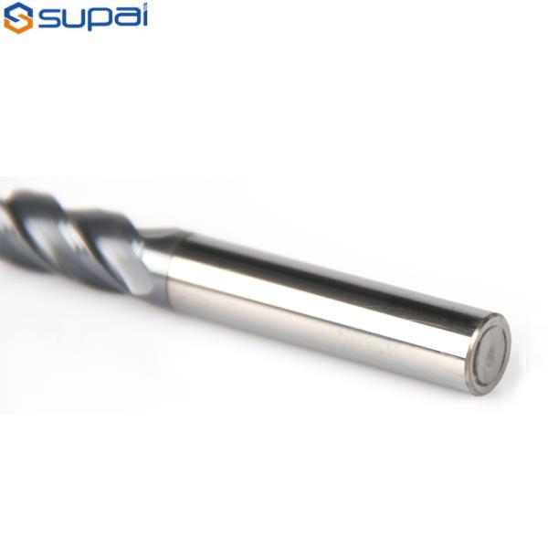 Corner Radius Milling Cutters 4flutes For Acrylic Carpenters Cutting CNC High Hardened Steel Milling