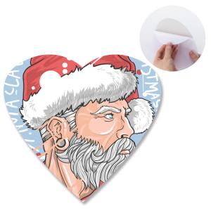 Heidelberg Offset Printing 3D Lenticular Sticker With Heart Shape Die Cut For