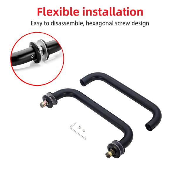 Modern Design Style Vertical Stainless Steel Pull Handle for Shower Door and Main Door