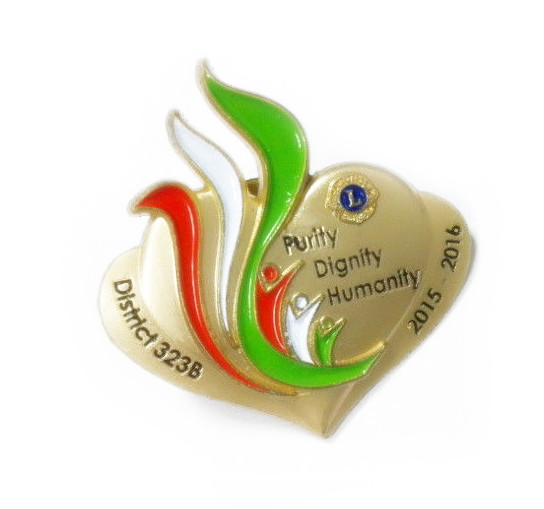 carnival pins ,trading pin , pin gallery, photo etched enamel badge