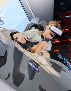 Wholesale Take Your Flight Simulation To The Next Level With VR Flight Simulator Single-player 395kg Gamepad Controls from china suppliers