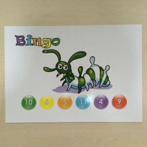 China Bingo Card, Learning Card Wholesale, Number card personalized printing, board game card printing on sale