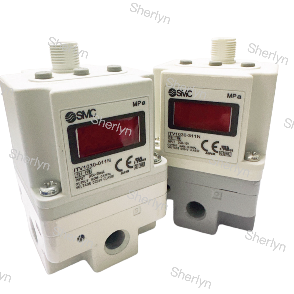 ITV1030-012 SMC Proportional Valve 1000 Type Pressure Range 0.5MPa DC24V Analog