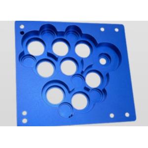Spray Finishing Blue AL5052 AL7076 Precision Sheet Metal Components Durable
