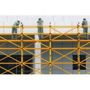 Textured Smooth Finish FRP Handrail FRP Scaffolding Non Conductive