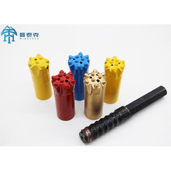 T38 Thread Button Bit 64mm for Metallurgy Mine Geological Exploration and Water