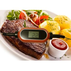 Wireless Transmission Bluetooth BBQ Thermometer Food Grill Dual Probes Mobile