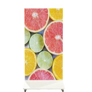 Double-sided Transparent LED Poster Screen WIFI USB control Standing Led Poster