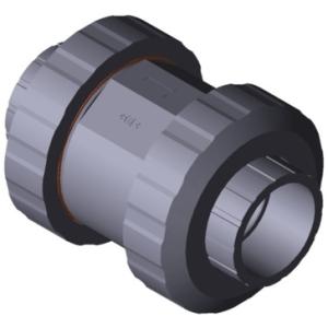 Buy cheap GF 360 Series PVC-U/EPDM JISd63 DN50 Double Union Ball Check Valve – Corrosion from wholesalers