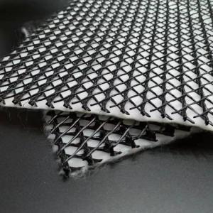Water Draining Function Black White 5mm HDPE Composite Drainage Network for