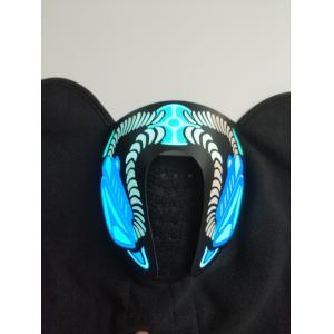 Wholesale New Hot Sale Popular Sound reactive LED mask light up cool masquerade
